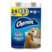 New Charmin Ultra Soft Cushiony Touch Toilet