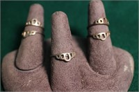 Collection of Rings Various Sizes