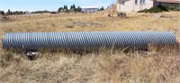 LARGE 20' CULVERT PIPE HEAVY DUDY STEEL