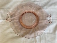 Depression glass - pink