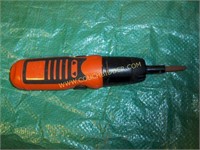 Cordless screwdriver, AA batteries