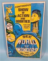 World of Wonders See The Unexpected Oddities Poste