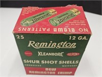 Vintage 12 ga Shotgun Shells 25 RDS Gun Ammo
