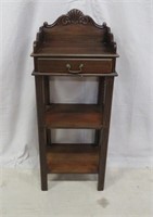 Vintage Three Tier Stand with Drawer