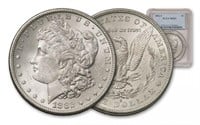 1882 s MS 63 PCGS Morgan Silver Dollar