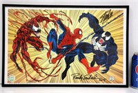 Stan Lee Signed Spiderman, Venom, Carnage