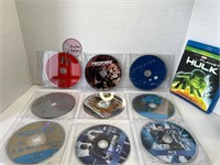 Ten BluRay DVD's - Mostly Horror