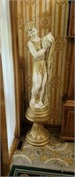 2 Piece Grecian Woman Statue with Stand