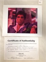 8' x 10' hand signed colored photo of Al Pacino