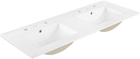 Modway Cayman 48 Double Basin  White