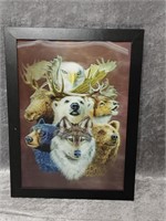 3D Woodland Animals Picture