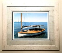 Framed Sailboat Print