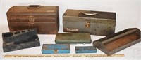 LOT - TOOL BOXES & TRAYS - CONDITION AS SHOWN