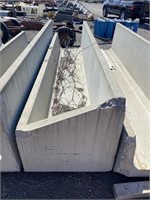 12’ Concrete Bunk with End