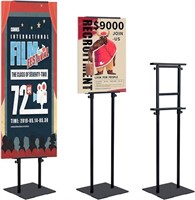 AkTop Heavy Duty Floor Standing Sign Holder