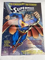 1995 Superman The Man of Tomorrow Poster