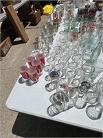 VERY LARGE LOT OF COCA COLA GLASSWARE