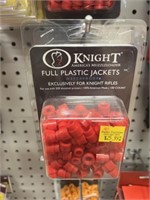 KNIGHT FULL PLASTIC JACKETS FOR 209 PRIMERS 100CT