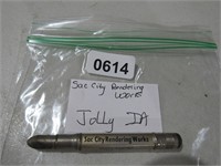 Sac City Rendering Works Jolly, IA Pencil