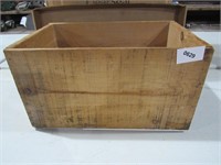 Sno Boy Oranges Wooden Crate