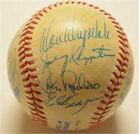 18 Player Autographed Dodgers AL Baseball