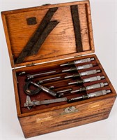 Vintage Lufkin Rule Micrometer Caliper Tool Set