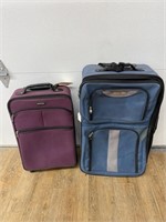 2 Rolling Suitcases