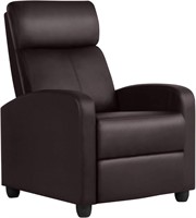Yaheetech Recliner Chair Faux Leather  Adjustable