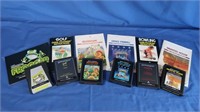 6 Atari Video Games incl Frogger, Pinball