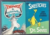 Dr Seuss Books Thidwick and The Sneetches