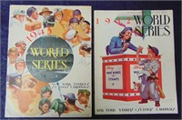 1942 and 1943 World Series Programs,