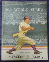 1939 World Series Program.