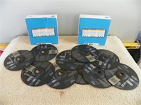Thirty 7"x 1/16"x7/8" cutting disks