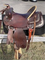 HEREFORD BRAND YOKUM TEX TAN SADDLE