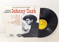GUC "Now Here's Johnny Cash" Vinyl Record