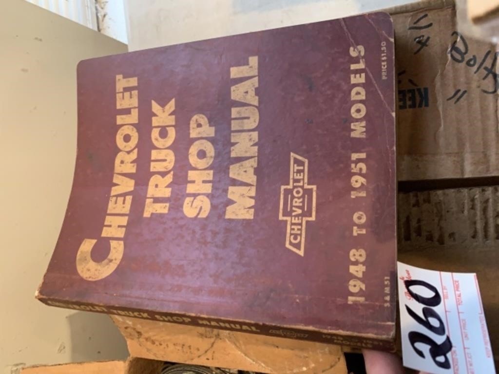 48-51 Chevy Shop Manual