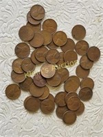 estate coin hoard lincoln wheat cents pennies 50!
