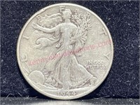 1944 Walking Liberty Half Dollar (90% silver)