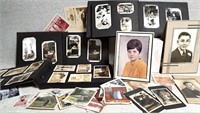 LOT OF ASSORTED VINTAGE PICTURES & SCRAPBOOKS