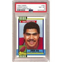 1990 Topps Junior Seau Rookie Psa 8