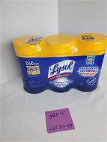 Lysol Disinfectant Wipes - 3 PACK