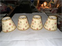 4-SMALL LAMP SHADES