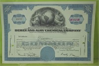 50 Shares Dewey & Almy Chem Co