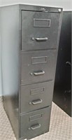 4 Drawer Metal File Cabinet           (H# 2)