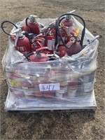 Fire extinguishers Pallet Lot