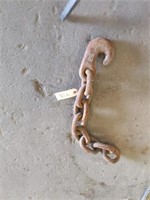 Chain link with one hook