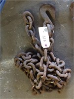 10' chain with one hook