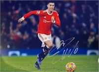 Autograph Cristiano Ronaldo Photo