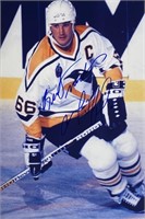 Autograph Mario Lemieux Photo