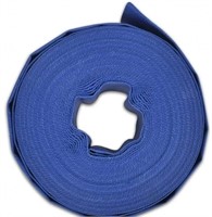 Blue PVC Rubber Layflat Hose, Reinforced for Water